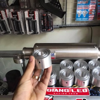 tiêu nhôm séo tiện  cnc nguyên khối gắn cho pô  leovince miệng séo và các loại pô khác làm giảm tiếng ồn