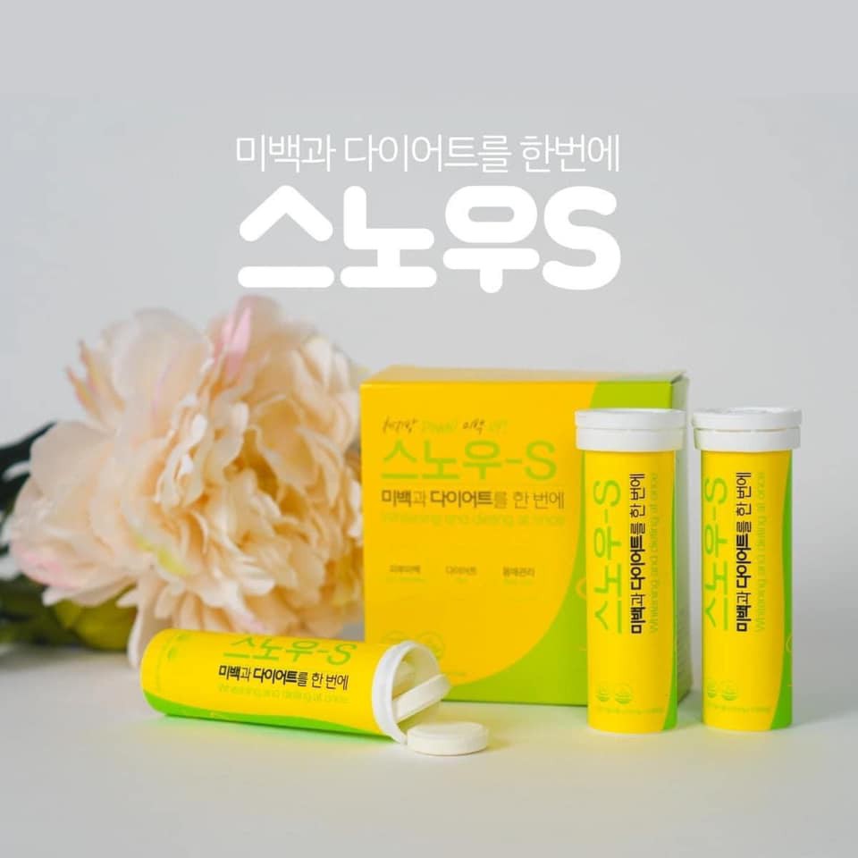 VIÊN SỦI GIẢM CÂN - TRẮNG DA SNOW S HÀN QUỐC | BigBuy360 - bigbuy360.vn