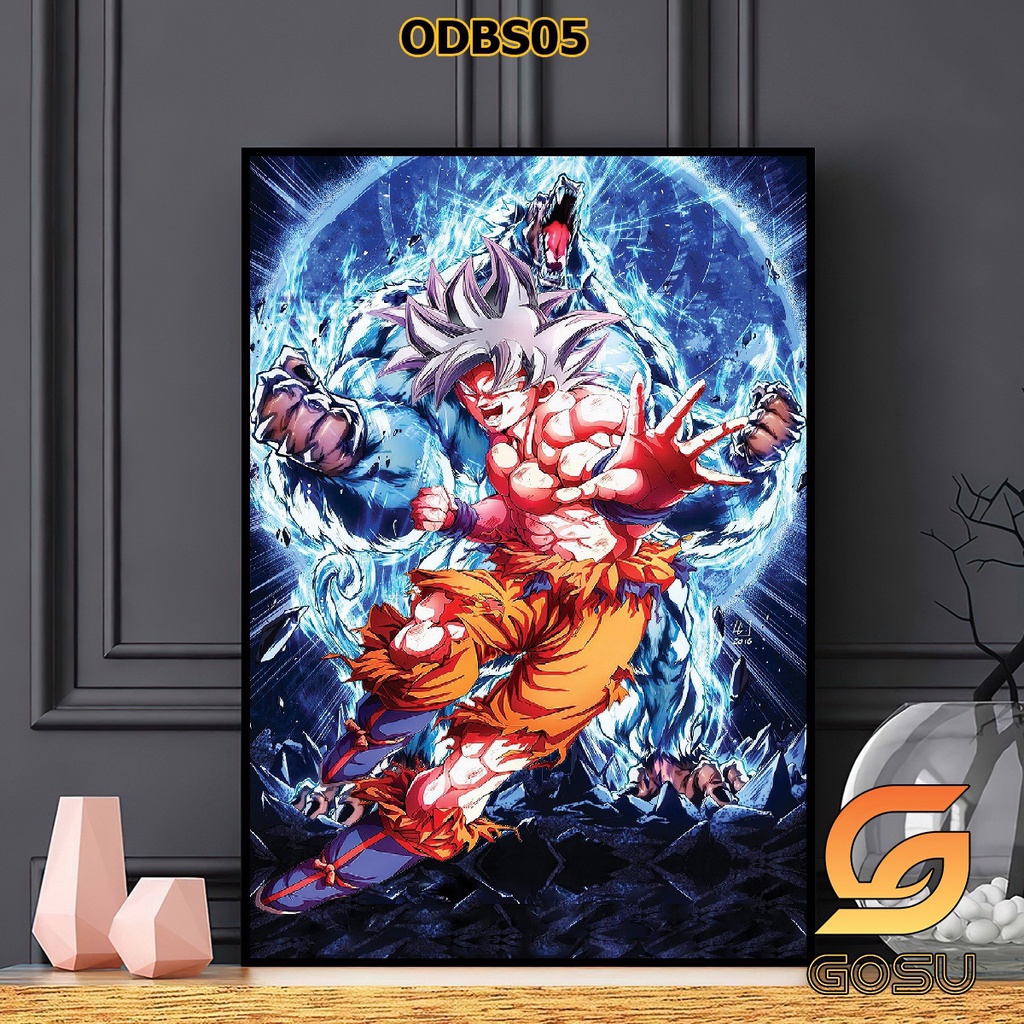 TRANH ĐƠN TRÁNG GƯƠNG 7 VIÊN NGỌC RỒNG