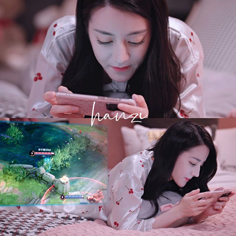 (Sẵn) Bộ Ngủ / Mặc Nhà Pyjama ĐỊCH LỆ NHIỆT BA Lụa Dài Cherry Kèm Ảnh Thật