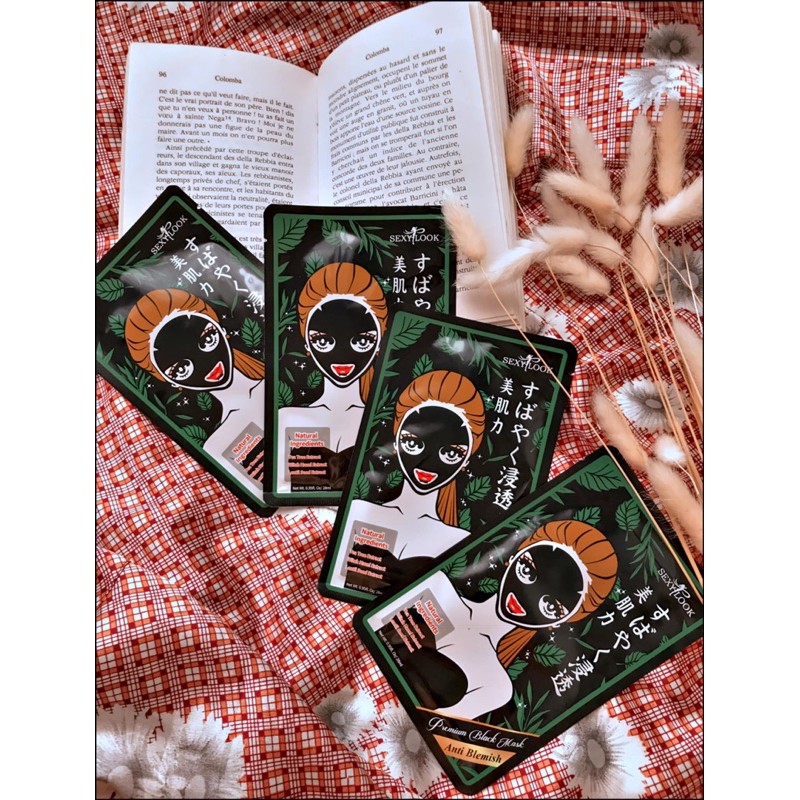 Mặt Nạ Tràm Trà SEXYLOOK Kiểm Soát Dầu và Mụn (Hộp 5 Miếng) | BigBuy360 - bigbuy360.vn