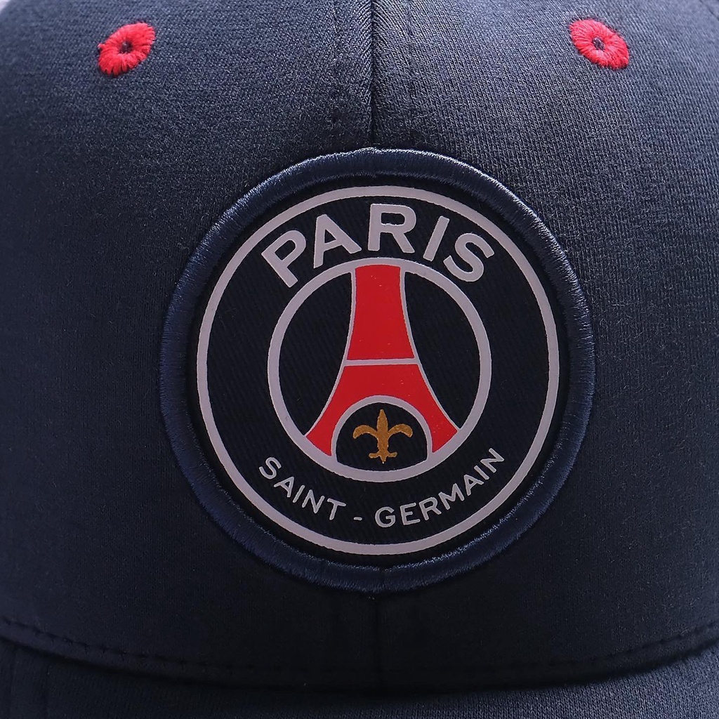 NÓN naiki PSG trắng xanh thể thao.