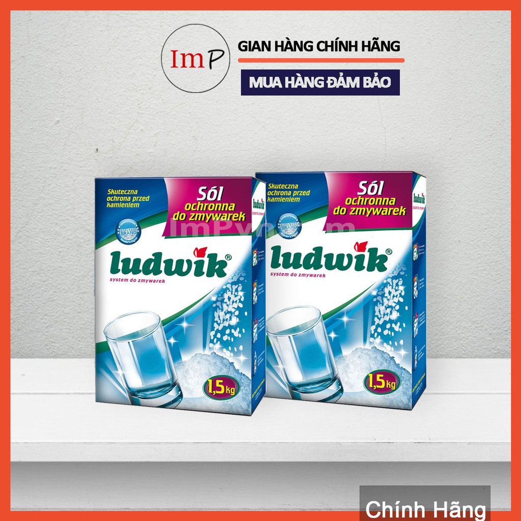 Muối rửa bát làm mềm nước Ludwik 3kg