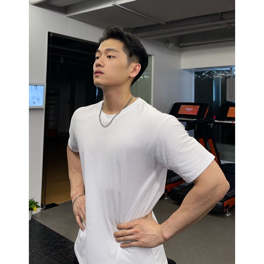 Áo Trơn BASSIC Chất Cotton Nhập Khẩu Form Lỡ Nam Nữ Cotton Co Dãn Thoải Mái Thấm Hút Năng Động Style Hàn Quốc Garemstore