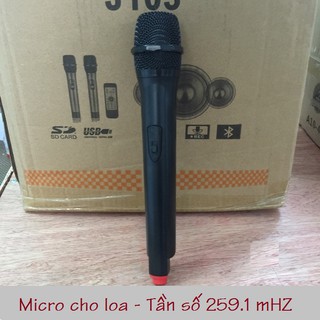 Micro loa karaoke tần số 259.1 mHz