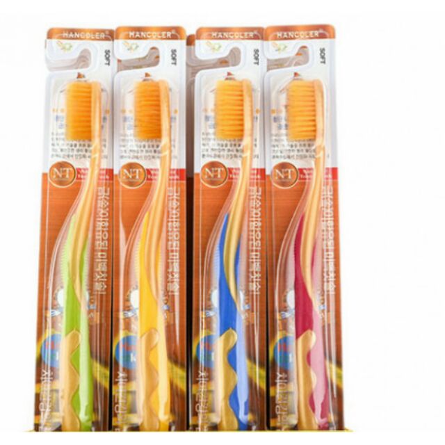 BÀN CHẢI ĐÁNH RĂNG HÀN QUỐC NANO-NANO GOLD ĐƯỢC SỬ DỤNG BẰNG CÔNG NGHỆ CAO NANO VỚI CÁC SIÊU PHẨM TỪ VÀNG LÔNG BÀN CHẢI
