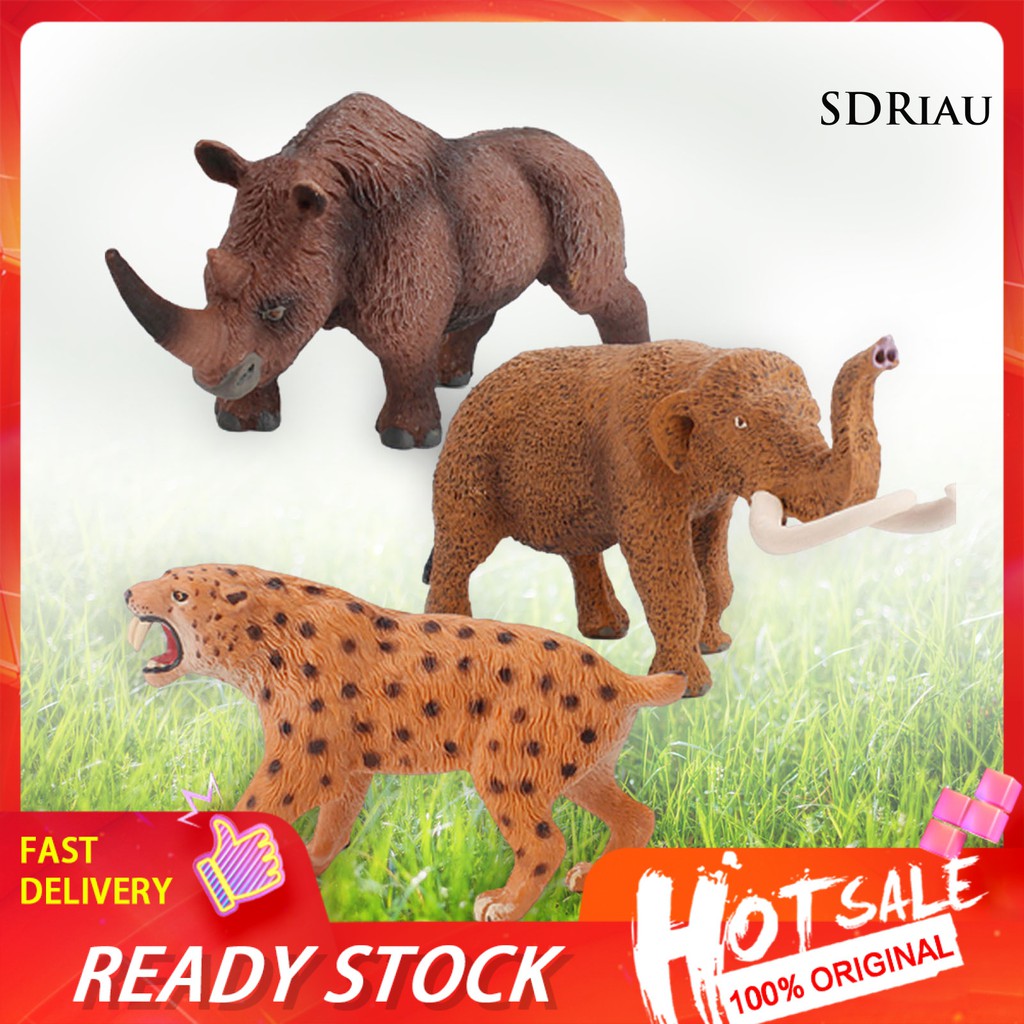 Đồ trang trí Động Vật Mammoth Cổ Đại Dùng Trang Trí