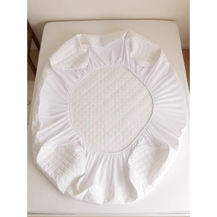 Ga bọc bảo vệ đệm, Tấm trải topper bảo vệ đệm mỏng sẵn đủ kích thước, bọc cho đệm dầy tối đa 30cm, Ga bọc khách sạn