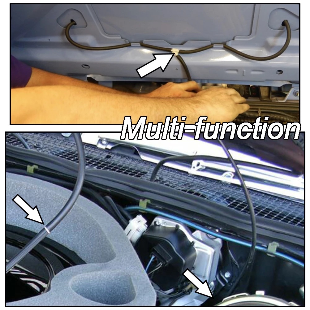 Set 12 đầu nối ống nước 3 chiều hình chữ Y 4mm tiện dụng cho cần gạt nước xe hơi