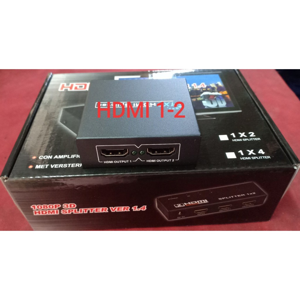 HUB USB 💎𝓕𝓡𝓔𝓔𝓢𝓗𝓘𝓟💎HUB CHIA HDMI 1 RA 2 FULL HD1080