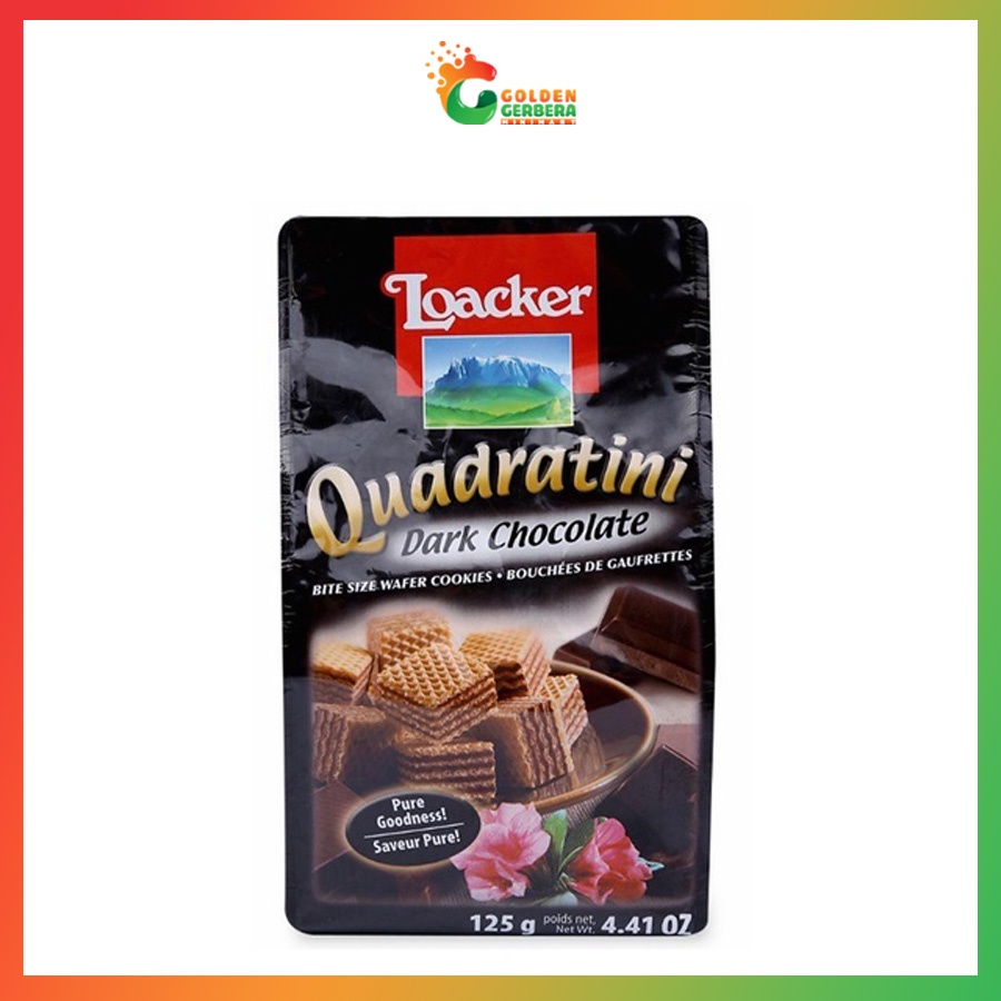 Bánh Xốp Quadratini Loacker 125g