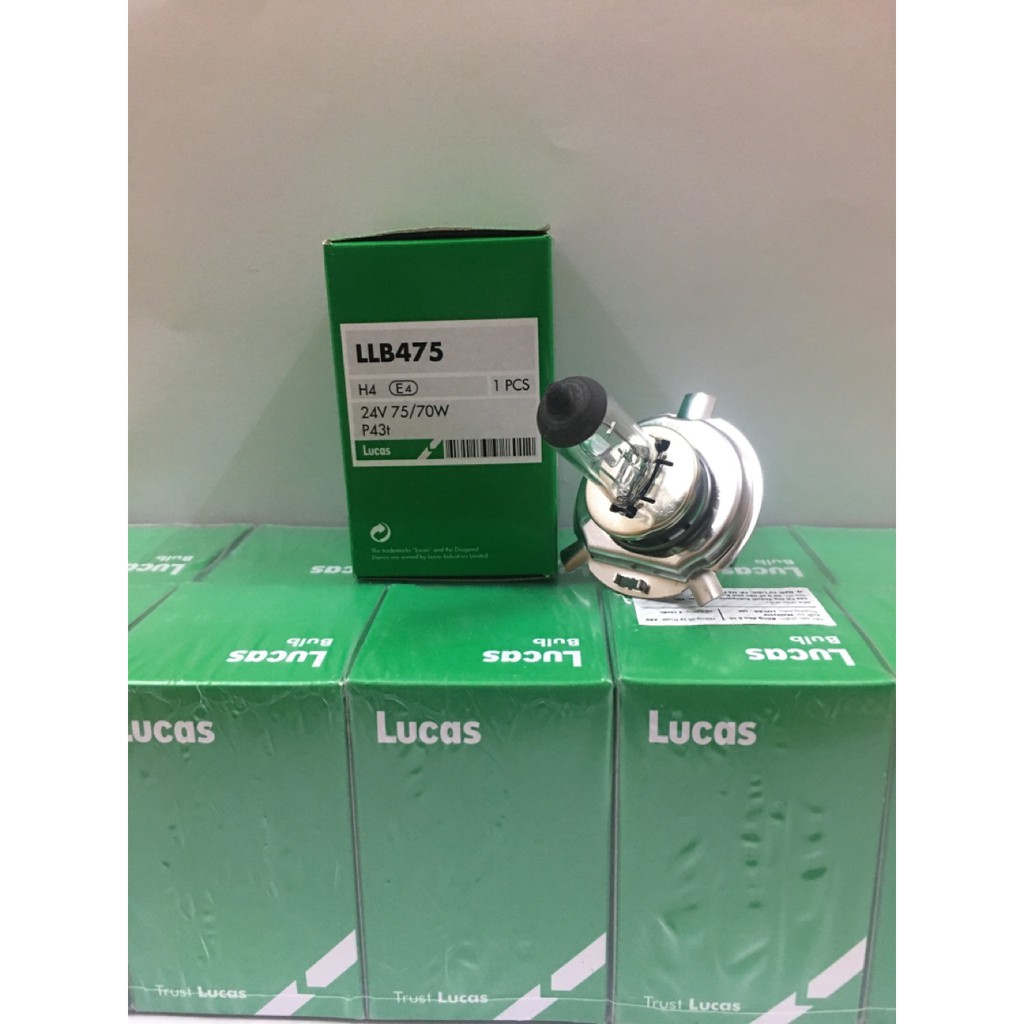 BÓNG ĐÈN PHA Ô TÔ LUCAS H4 24V 75/70W