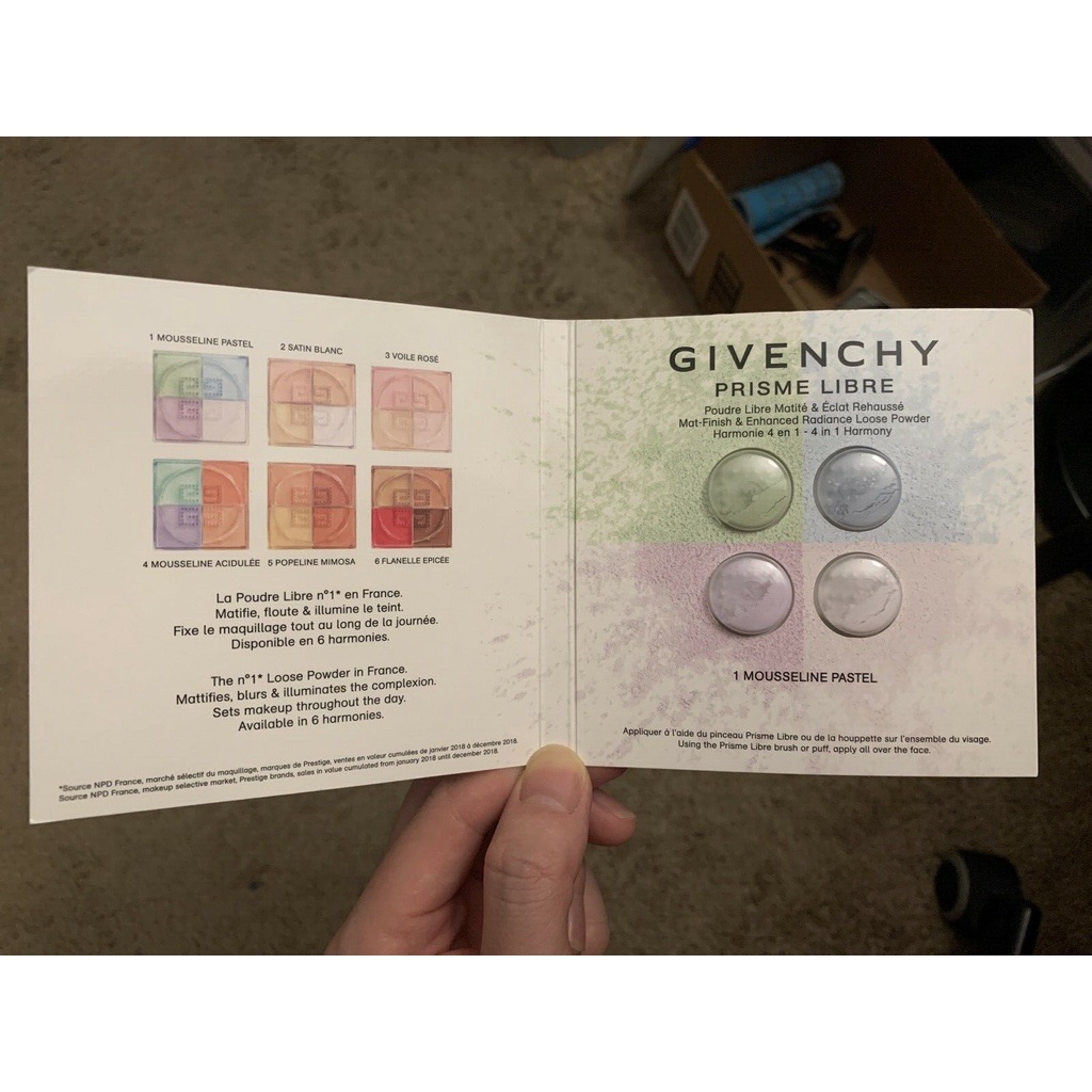 Mẫu thử Phấn bột Givenchy Prisme Libre | BigBuy360 - bigbuy360.vn