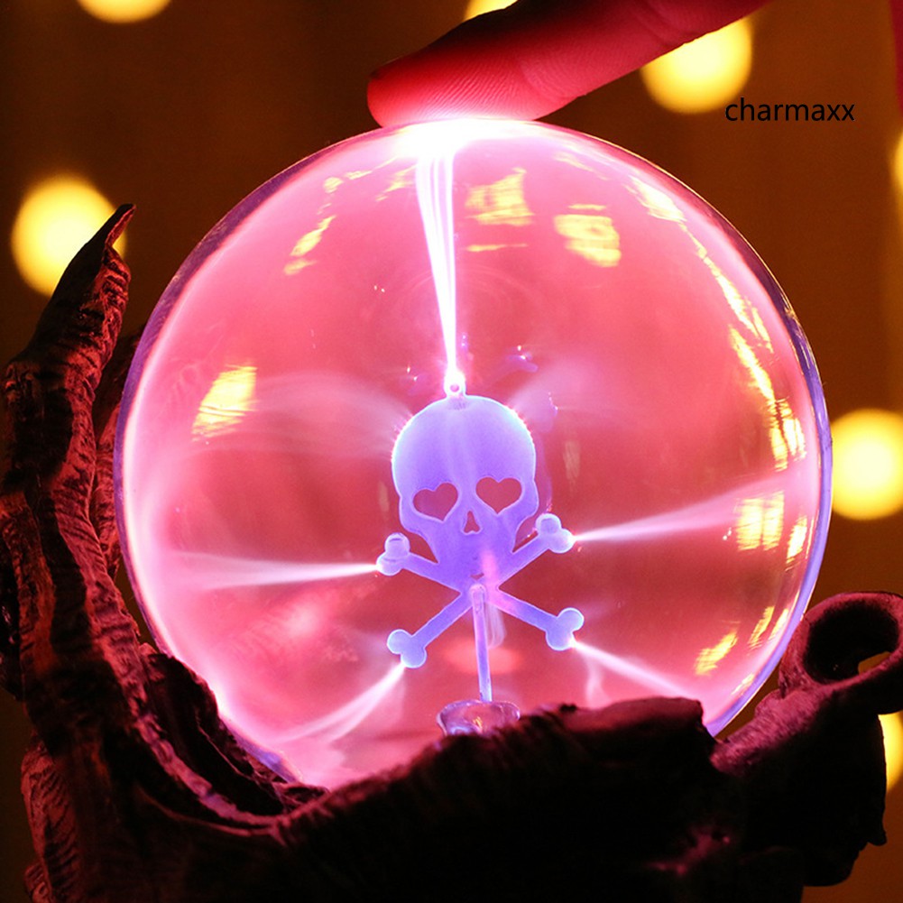 Đèn Ngủ Plasma Hình Đầu Lâu Jrds01