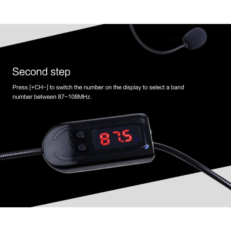 Micro zzz FM Không Dây Tần Số Cao Chuyên Dụng