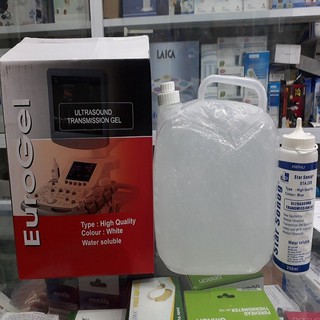 Gel siêu âm gel triệt lông eurogel trắng 5 lít