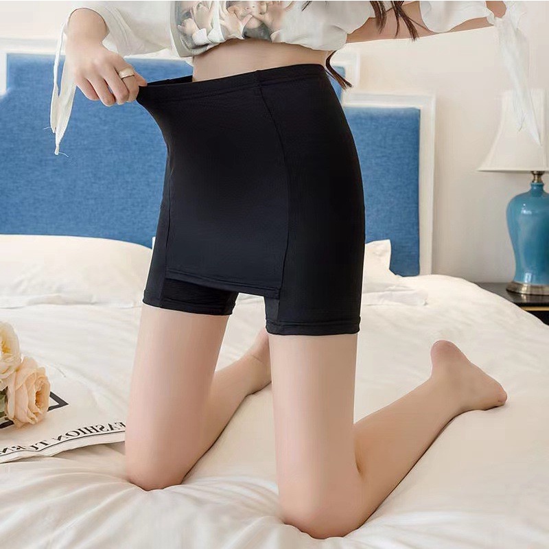 Quần Lót Mặc Váy Lưng Cao Không Đường May Tiện Dụng Cho Nữ