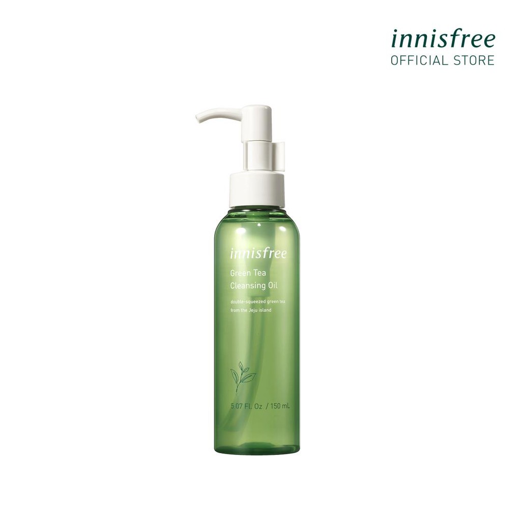 [Mã FMCGMALL giảm 8% tối đa 80K đơn 250K] Dầu tẩy trang innisfree Green Tea Cleansing Oil 150ml