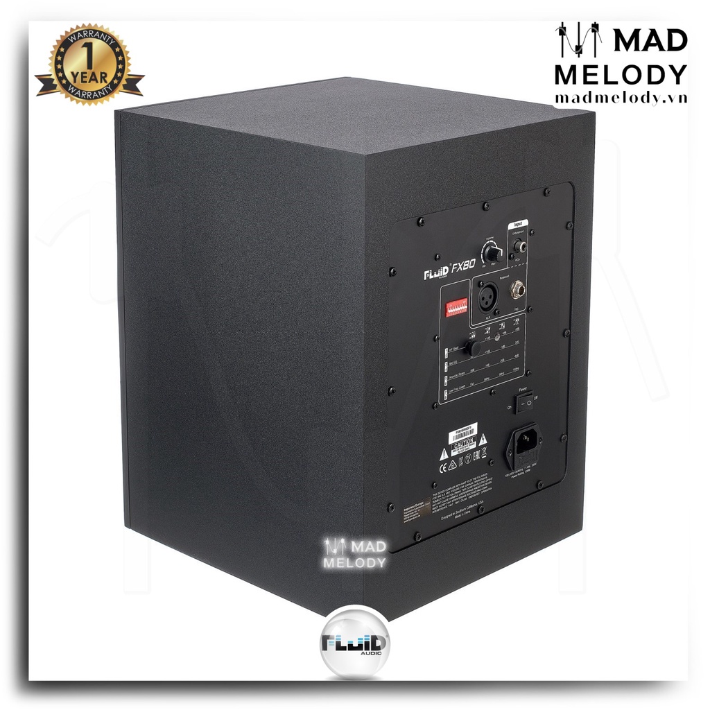 Fluid Audio F Series FX80 8-inch Coaxial Studio Monitor