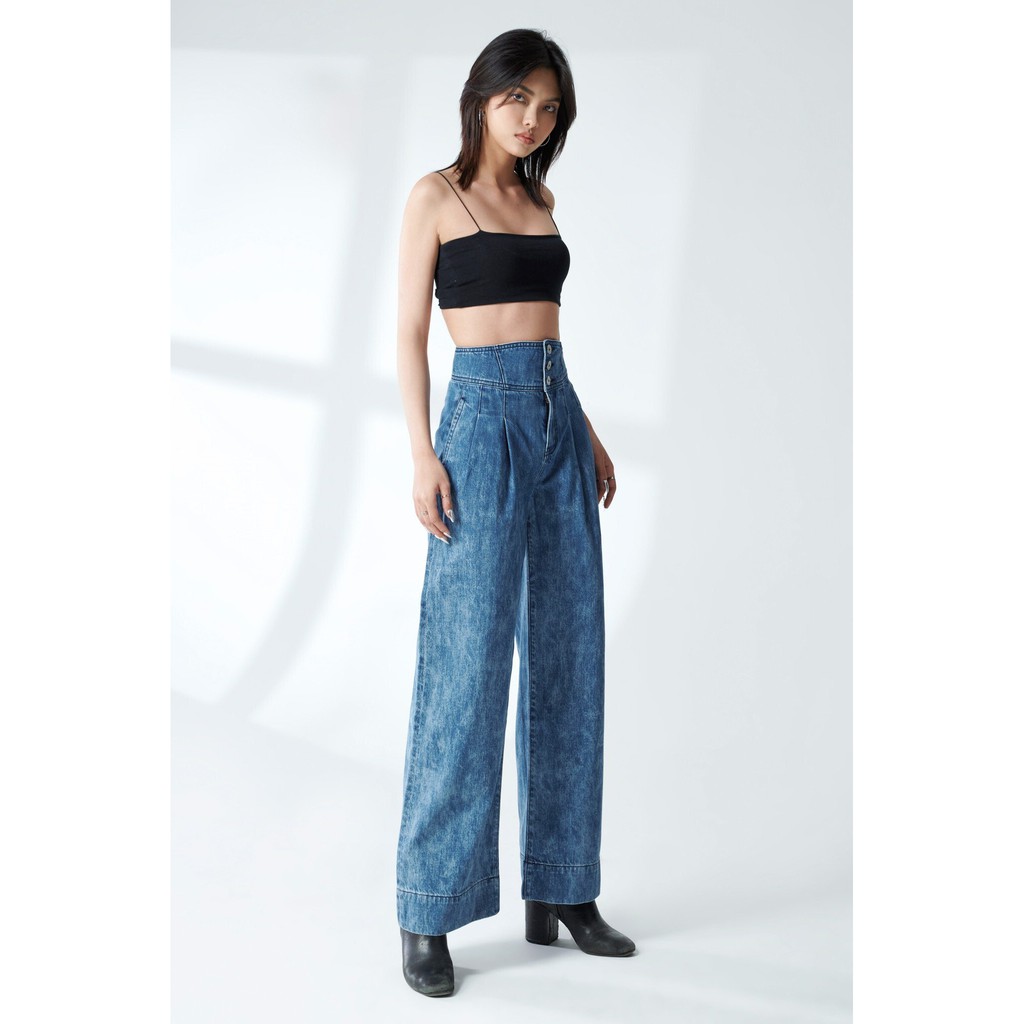 QUẦN JEANS DÀI DÁNG LOE   V-SIXTYFOUR 220WD1084A1934