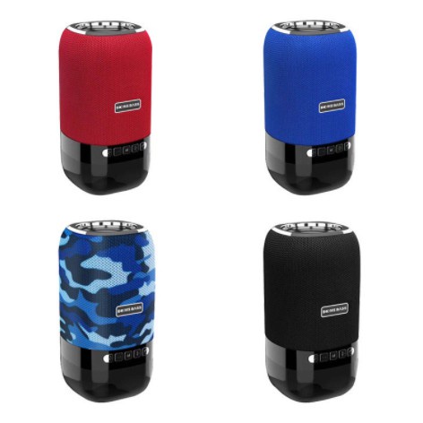 Loa Bluetooth Boombass L22 Bass Siêu Âm, Led Nhạc - Hỗ Trợ Thẻ Nhớ,Bluetooth,Audio 3.5mm