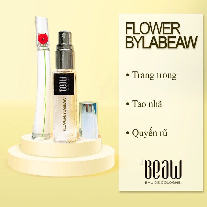 Nước hoa nữ FLOWER by LABEAW 🌷 Lấy cảm hứng từ hương nước hoa Kenzo Flower - 10ML 20ML 30ML