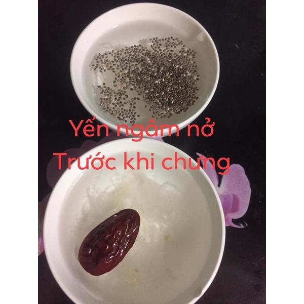 Sét 2 tai yến vụn nguyên chất ko đường +🎁