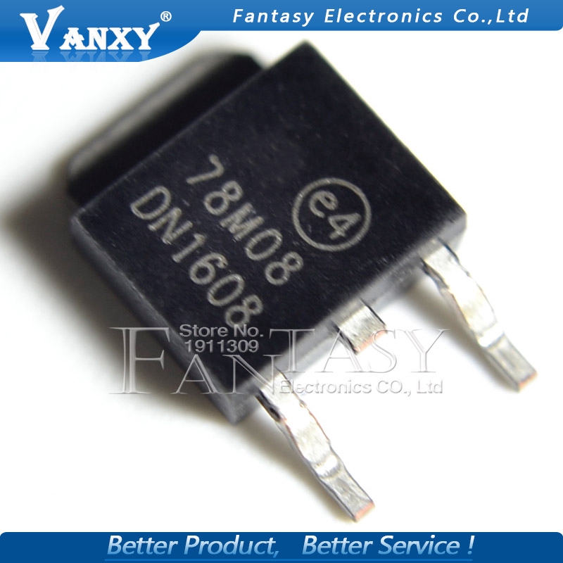 Bộ 10 Linh Kiện Bán Dẫn 7808 78m08 To252 L78M08Cdt L78M08 To-252 Smd | BigBuy360 - bigbuy360.vn
