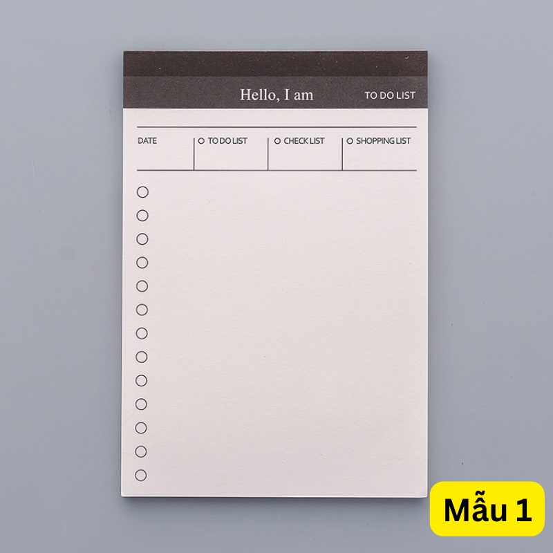 To do list note checklist ghi chú công việc daily