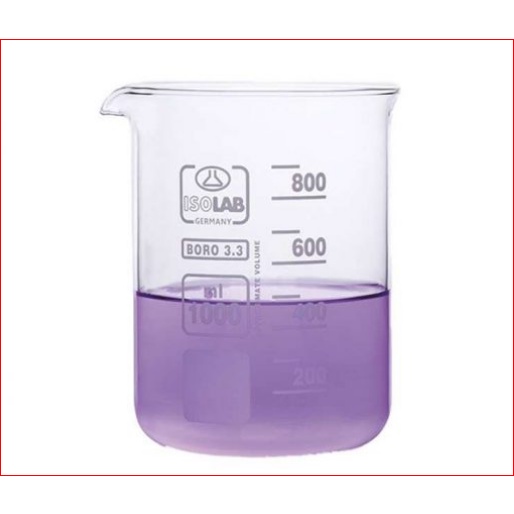 [Isolab - Đức] Cốc đốt thấp thành 1000-2000ml