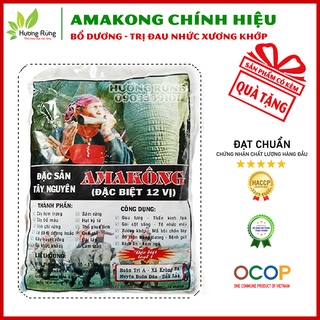 AMAKONG đặc biệt 12 vị - gói amakong 1,5kg, bổ thận tráng dương, thang đồ ngâm, thảo dược - Hương Rừng