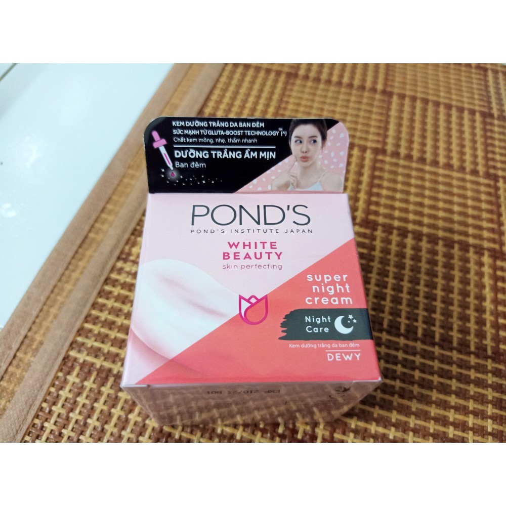 Kem Dưỡng Da Trắng Hồng Rạng Rỡ Pond's White Beauty (50g)