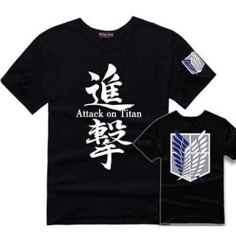 [ BÁN CHẠY ] Áo thun Attack on Titan cực HOT khuyến mại khủng giá rẻ dẹp