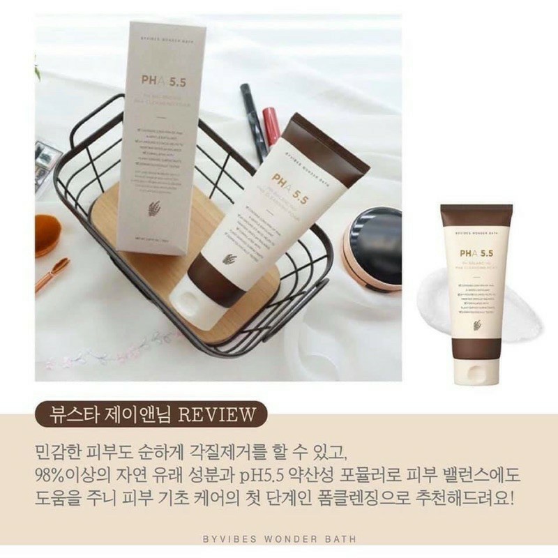 [CỰC HOT] Sữa rửa mặt Hàn Quốc cân bằng PHA 5.5_Tạo bọt dịu nhẹ - Phù hợp ngay cả da nhạy cảm | BigBuy360 - bigbuy360.vn