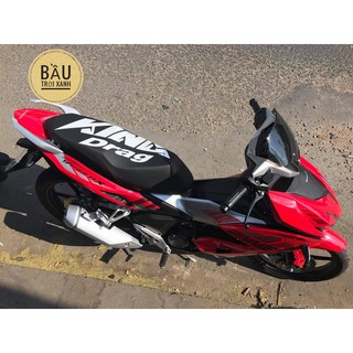 Da bọc yên King Drag chữ lớn