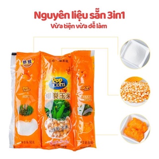 [ 3 Vi ] Set Làm Bắp Rang Bơ 3 In 1