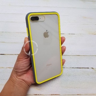 Ốp lưng LikGus Sexy cho iPhone 7 Plus, iPhone 8 Plus lưng kính trong suốt, viền mầu siêu đẹp