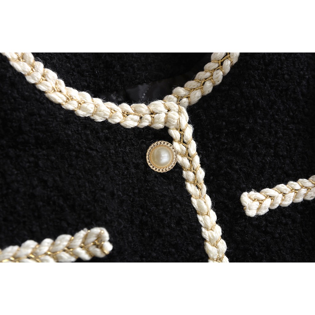 Áo Khoác Dạ Kim Tuyến Tweed [ Có Ảnh Thật ] | BigBuy360 - bigbuy360.vn