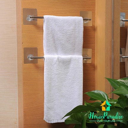 Giá Treo Khăn Gắn Tường Bằng Thép Không Gỉ Tiện Dụng