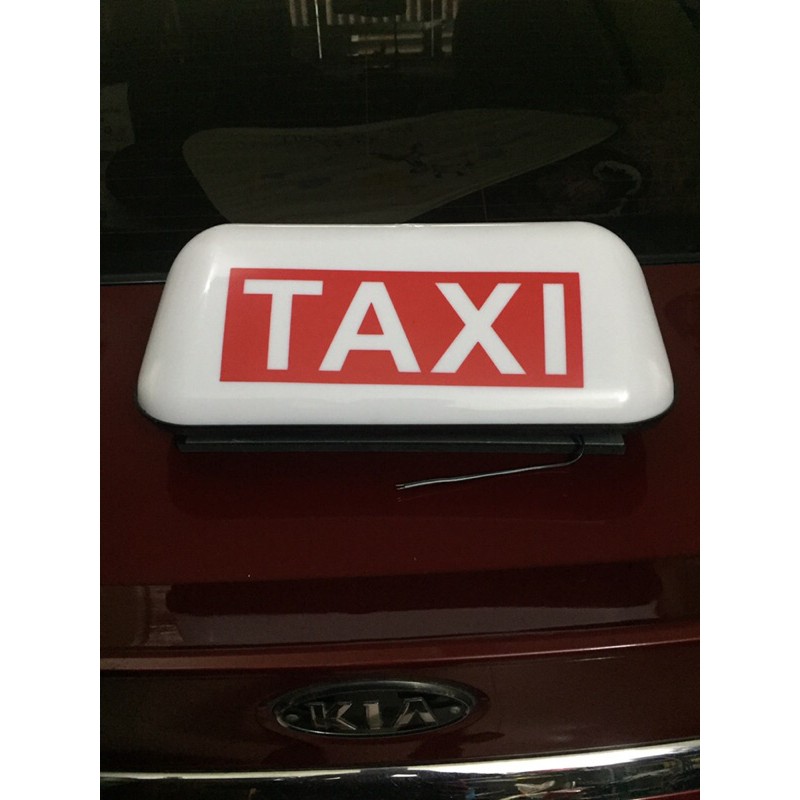 mào taxi đế nam châm loại to 35cm .