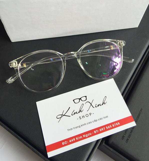 Kính Mắt tròn Gọng nhựa siêu dẻo Hàn Quốc - GSD203