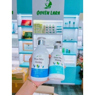 Dầu gội dầu xả thảo mộc hương quyên lara