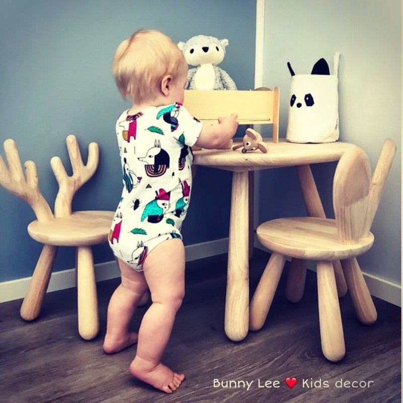 Ghế gỗ siêu xinh cho bé