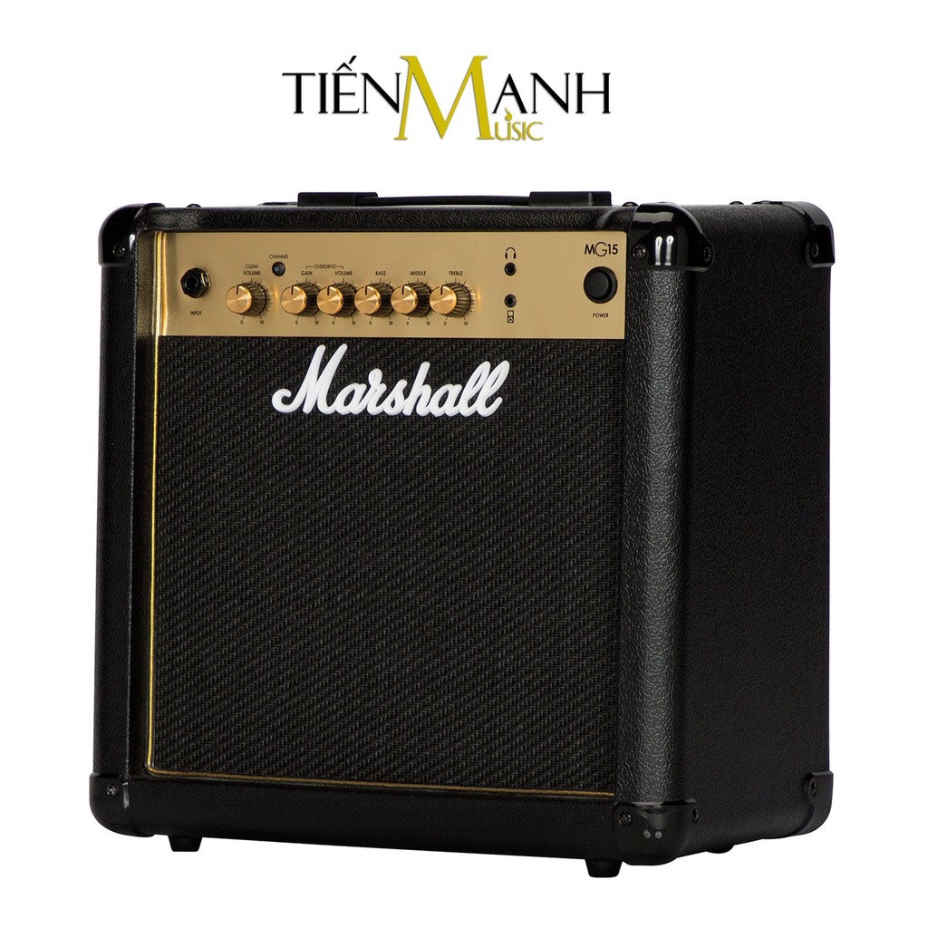 Ampli Marshall MG15R Gold Amply Đàn Guitar Điện Combo Amplifier MG15GR - Chính Hãng