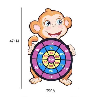 Bảng phi tiêu ném bóng dính cho bé