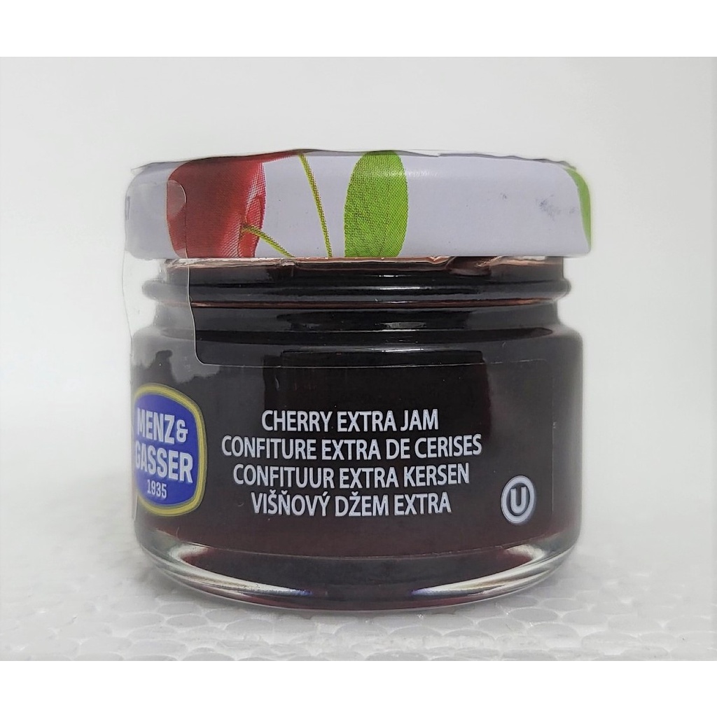 [Lọ mini 28g – CHERRY ] MỨT QUẢ ANH ĐÀO [Italia] MENZ &amp; GASSER Cherry Jam