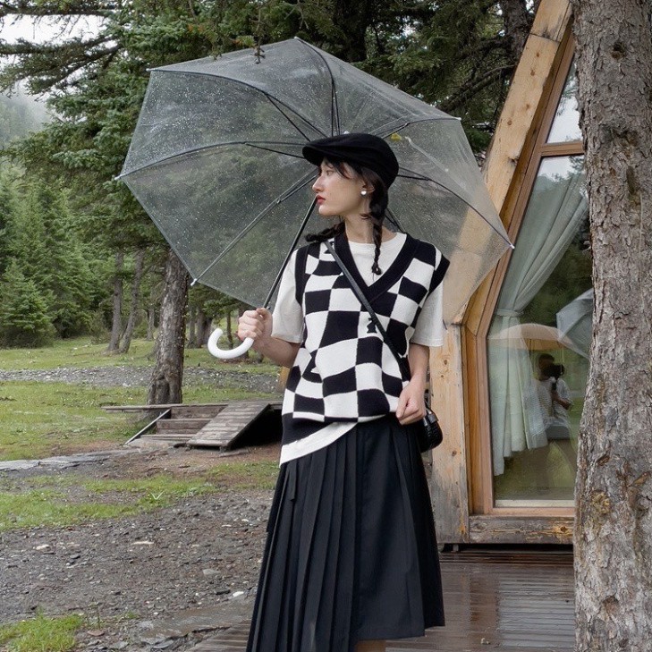 Gile Len Nữ Dáng Rộng, Áo Len Gile ELISA Thời Trang Cao Cấp Cổ Chữ V FreeSize Kiểu Dáng Hàn Quốc | BigBuy360 - bigbuy360.vn