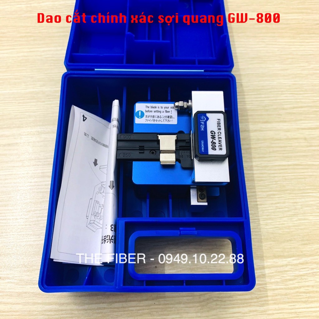 Dao cắt chính xác sợi quang GW-800