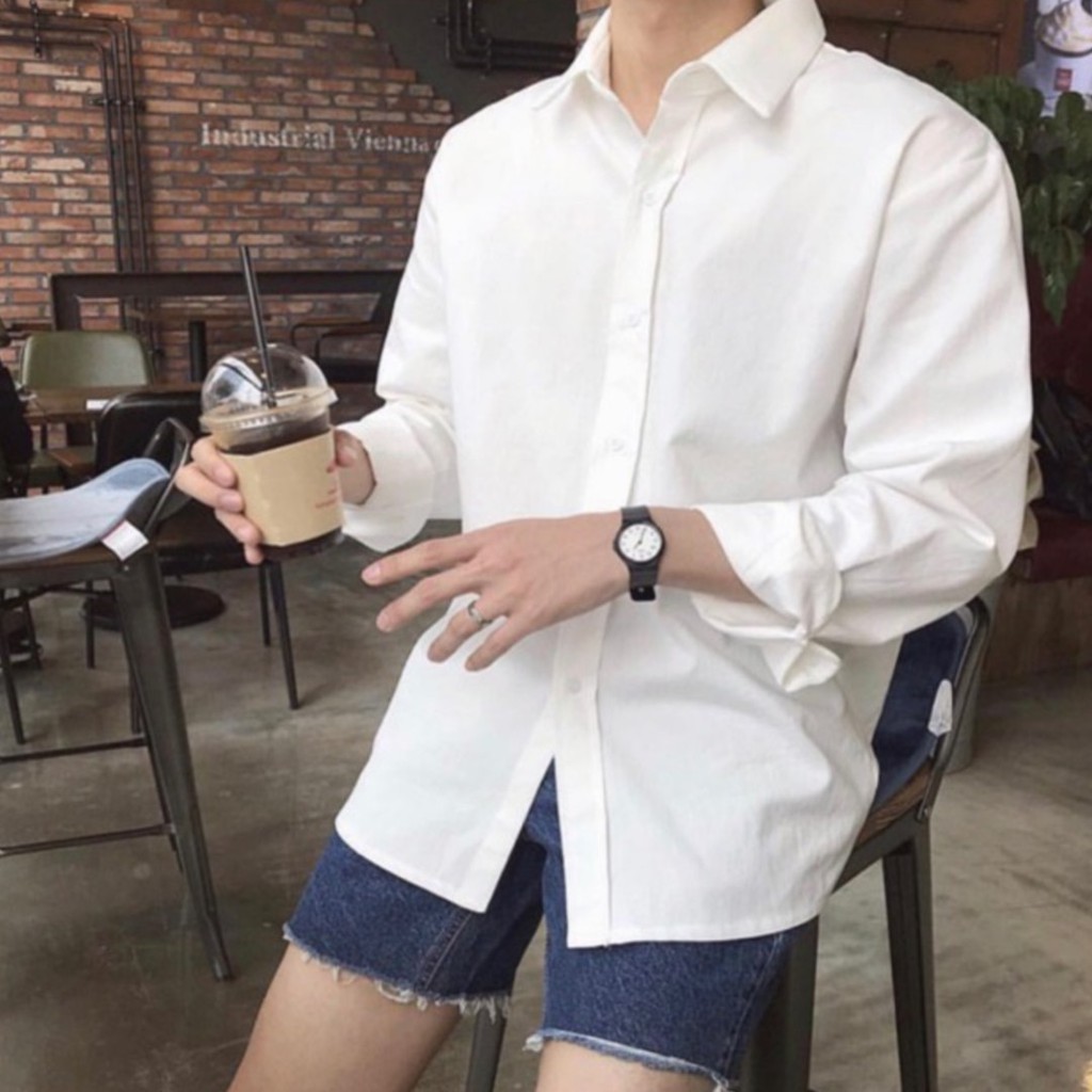 SƠ MI TRƠN NAM NỮ UNISEX