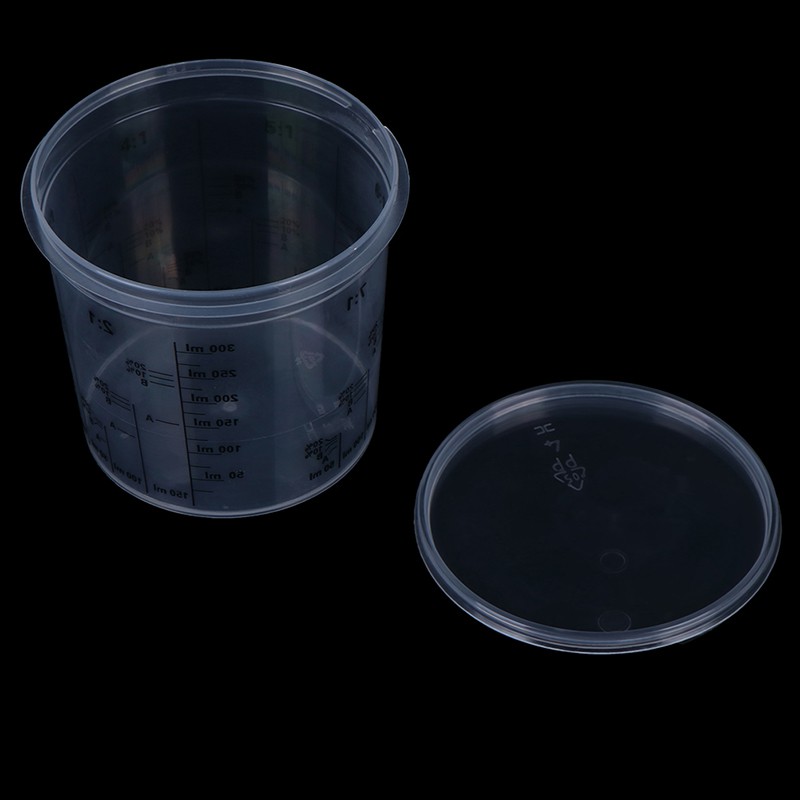 Cốc Nhựa PP Cứng Có Nắp Đậy Tiện Dụng